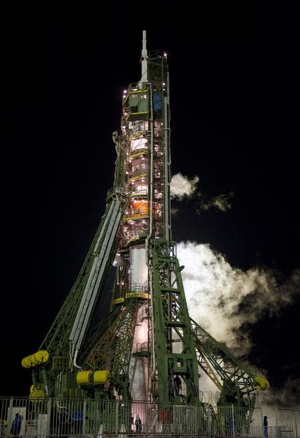 NASA image: Expedition 22 Launch Day