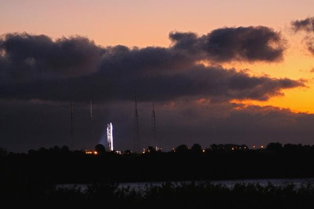 NASA image: ATTEMPT-1 SCRUB-1 WEATHER
