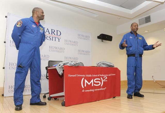 NASA image: STS129 Visit to Howard University
