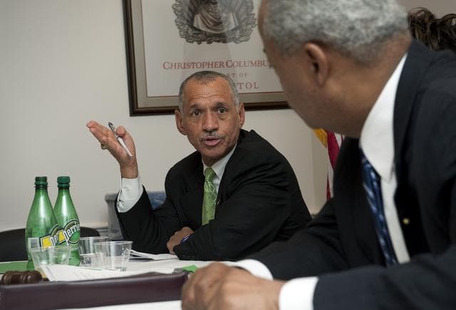 NASA image: Congressional Black Caucus meets with NASA