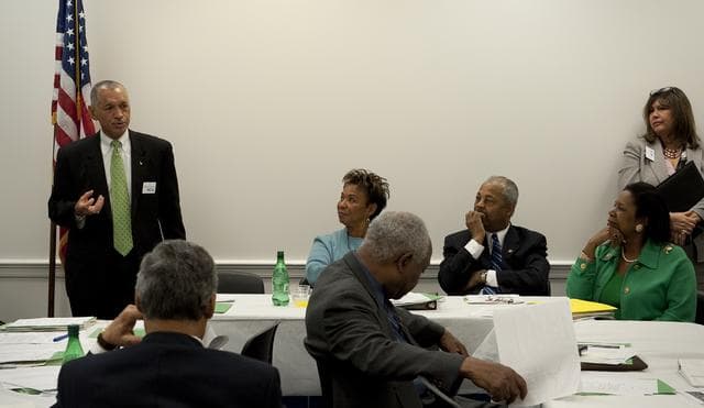 NASA image: Congressional Black Caucus meets with NASA