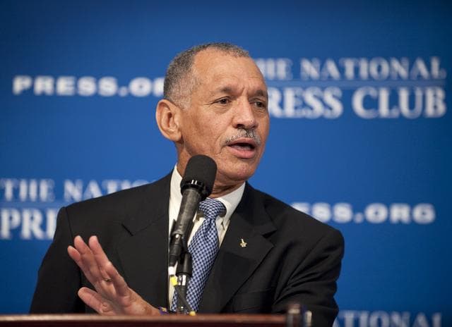 NASA image: Commercial Human Spaceflight Press Conference
