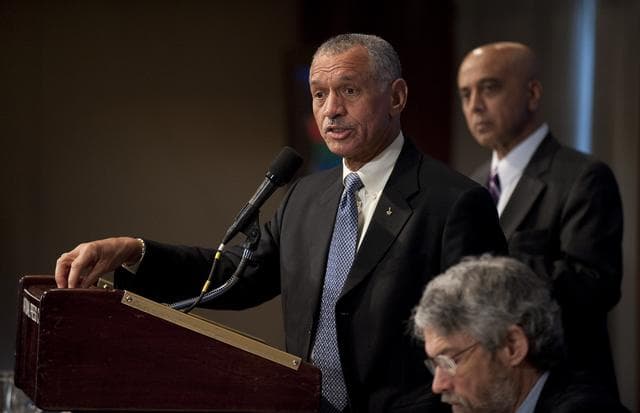NASA image: Commercial Human Spaceflight Press Conference