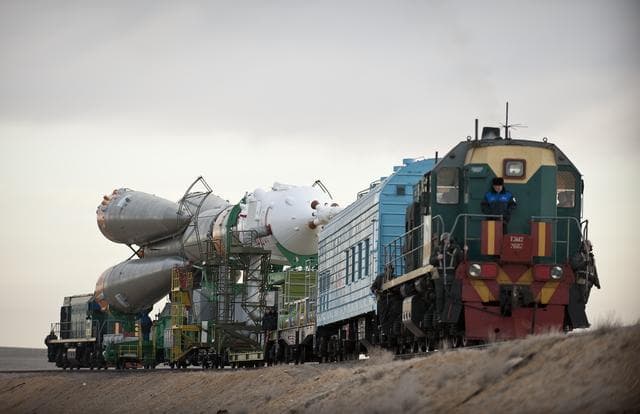 NASA image: Expedition 23 Soyuz Rollout