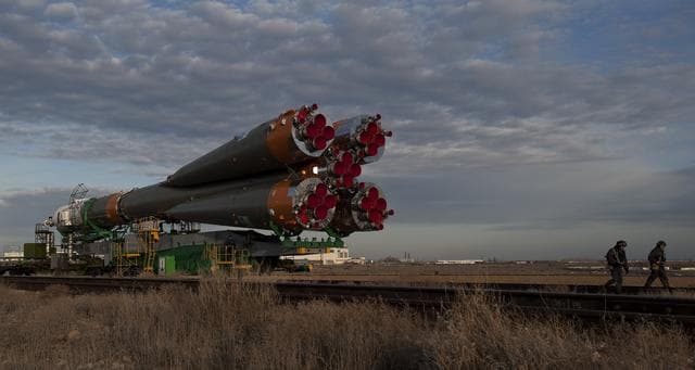 NASA image: Expedition 23 Soyuz Rollout
