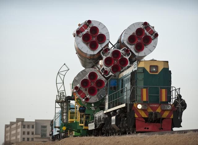 NASA image: Expedition 23 Soyuz Rollout