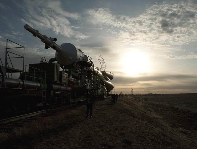 NASA image: Expedition 23 Soyuz Rollout
