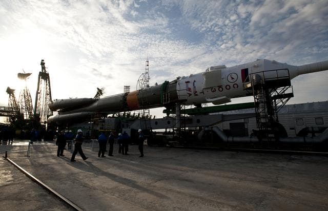 NASA image: Expedition 23 Soyuz Rollout