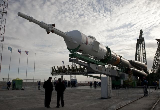 NASA image: Expedition 23 Soyuz Rollout