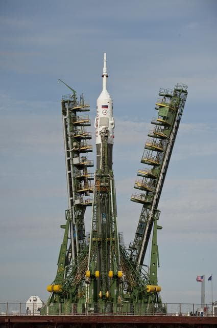 NASA image: Expedition 23 Soyuz Rollout