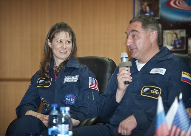 NASA image: Expedition 23 Prelaunch Press Conference