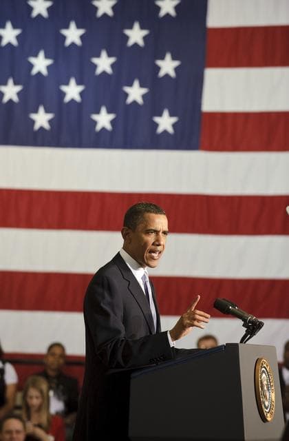 NASA image: Obama Kennedy Space Center Visit