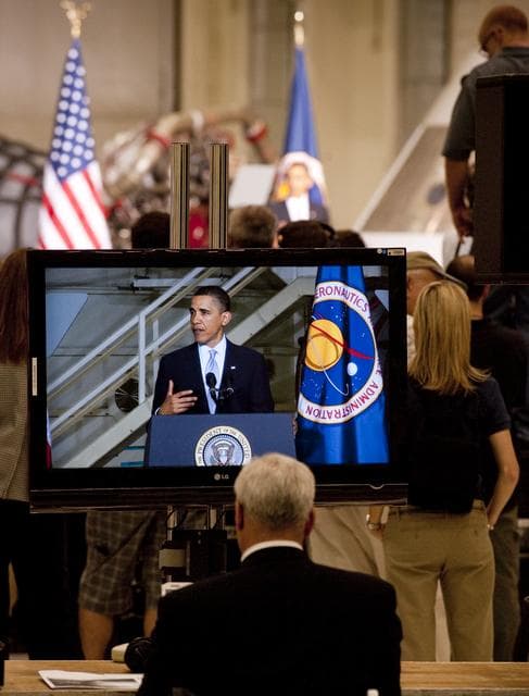 NASA image: Obama Kennedy Space Center Visit