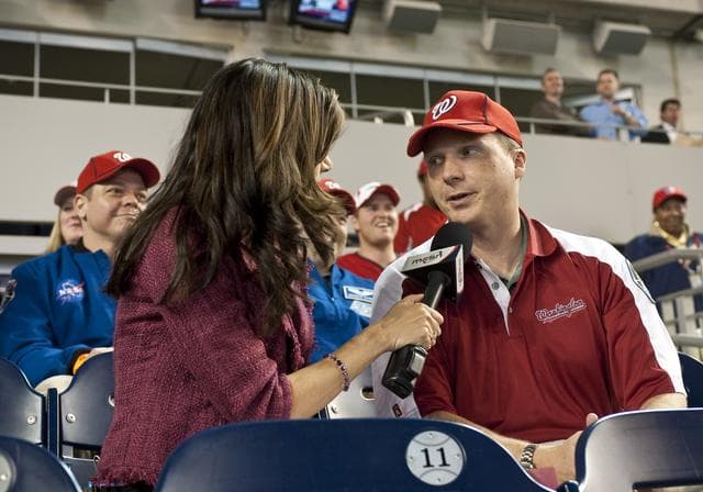 NASA image: STS-130 Nationals Park Visit