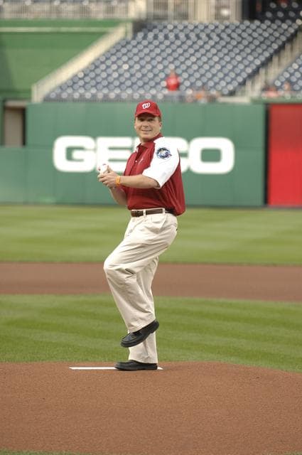 NASA image: STS-130 Nationals Park Visit