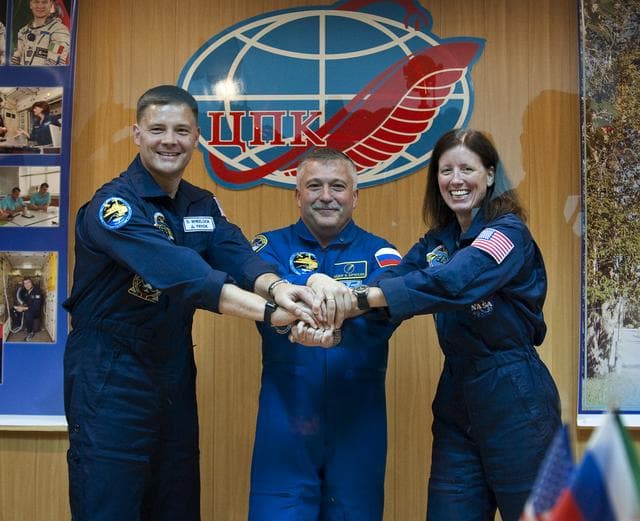 NASA image: Expedition 24 Prelaunch Press Conference