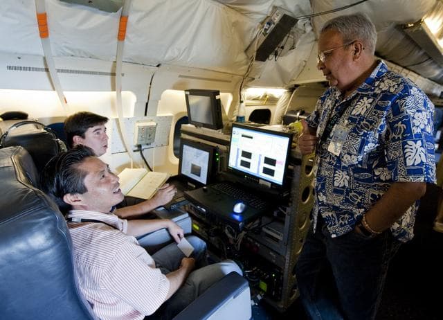 NASA image: GRIP Experiment 2010