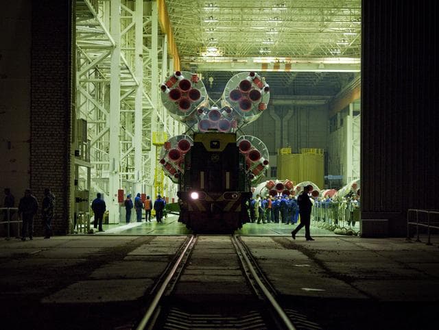 NASA image: Expedition 25 Soyuz Rollout