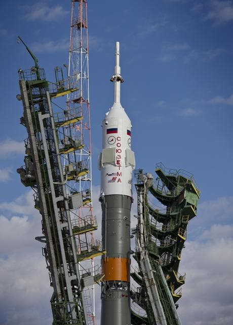 NASA image: Expedition 25 Soyuz Rollout