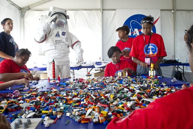 NASA image: LEGO "Build The Future" Activity