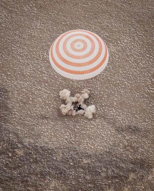 NASA image: Expedition 25 Soyuz Landing