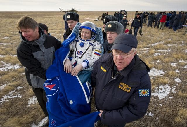 NASA image: Expedition 25 Soyuz Landing