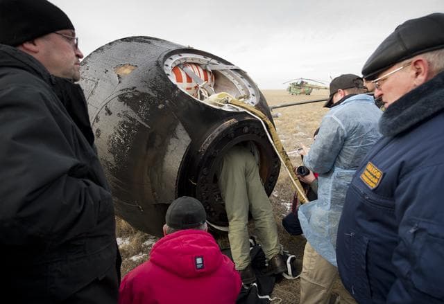 NASA image: Expedition 25 Soyuz Landing