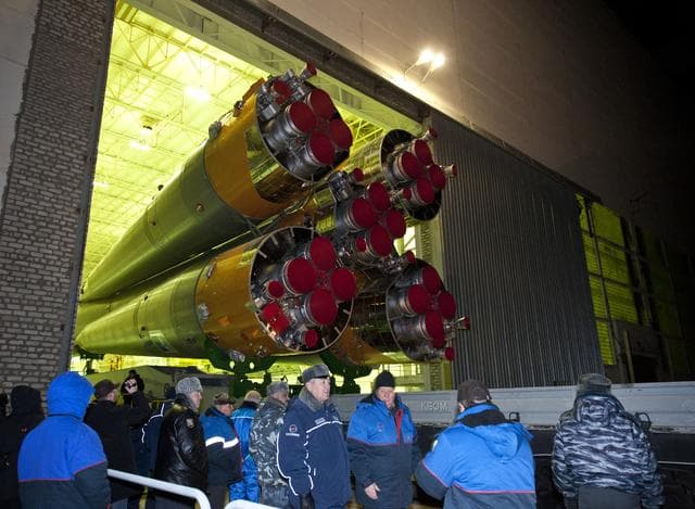 NASA image: Expedition 26 Soyuz Rollout
