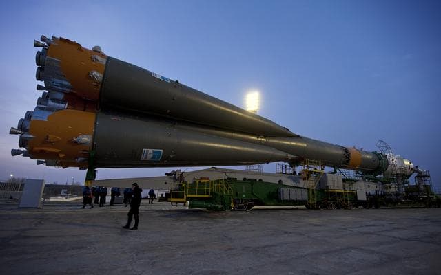 NASA image: Expedition 26 Soyuz Rollout