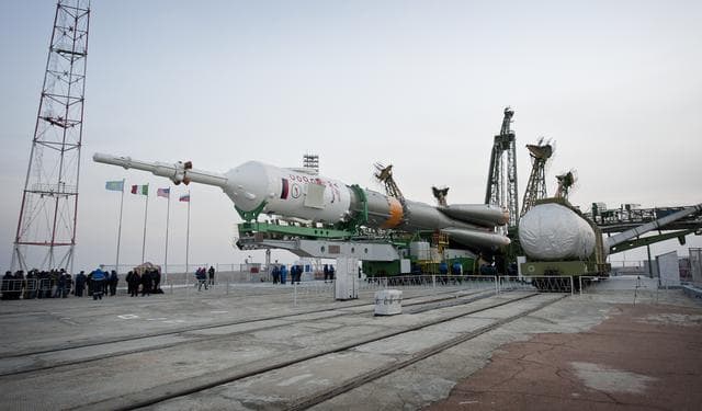 NASA image: Expedition 26 Soyuz Rollout