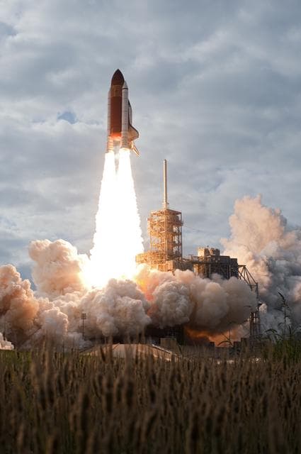 NASA image: Launch of STS-134 Space Shuttle Endeavour.