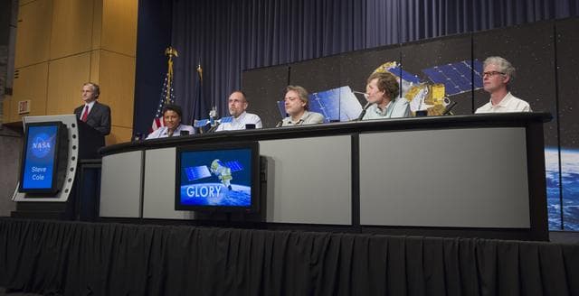 NASA image: GLORY Mission Press Conference