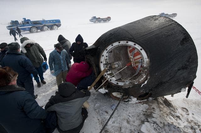 NASA image: Expedition 26 Soyuz Landing