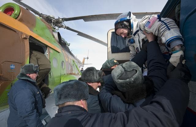 NASA image: Expedition 26 Soyuz Landing