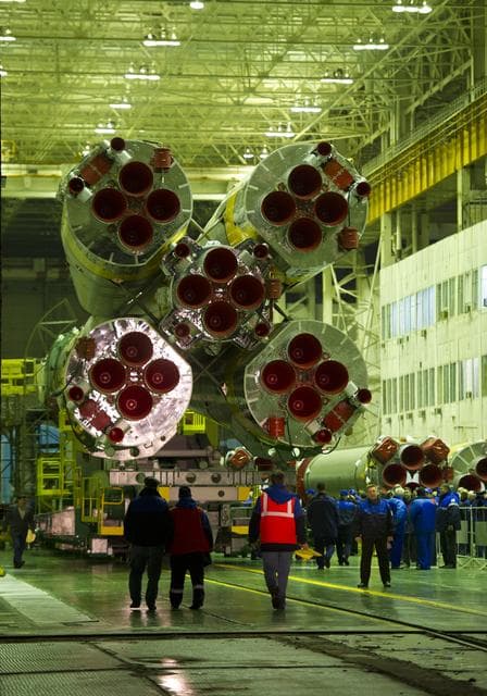 NASA image: Expedition 27 Soyuz Rollout