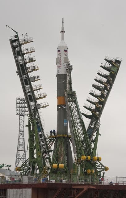 NASA image: Expedition 27 Soyuz Rollout