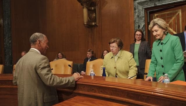 NASA image: Bolden Senate Appropriations Committee