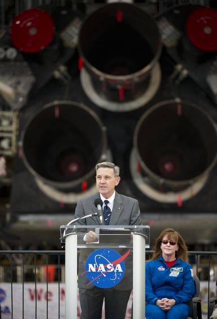 Space Shuttle Placement Announcement