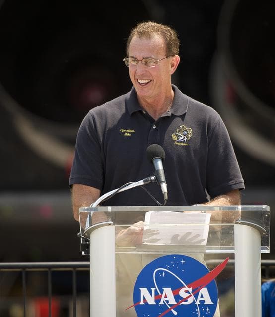 NASA image: Space Shuttle Placement Announcement