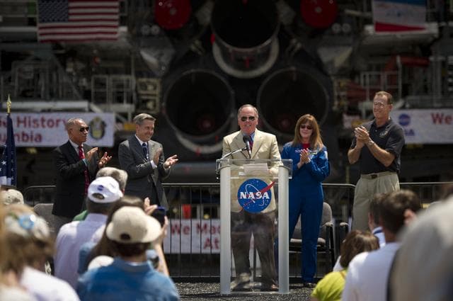 Space Shuttle Placement Announcement