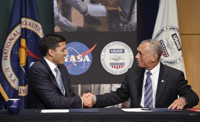 NASA image: NASA USAID Memorandum of Understanding