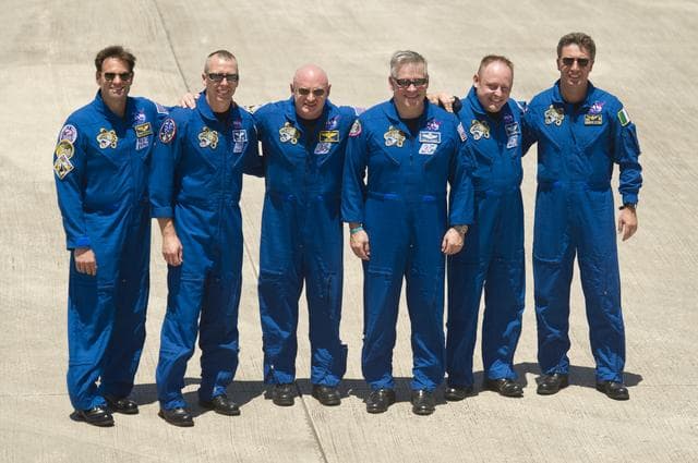 NASA image: STS-134 Crew Arrival