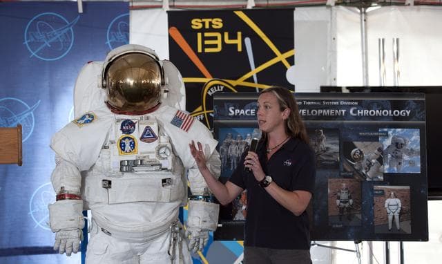 NASA image: STS-134 Tweetup