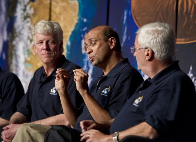 NASA image: Aquarius/SAC-D Mission