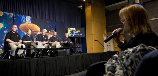 NASA image: Aquarius/SAC-D Mission