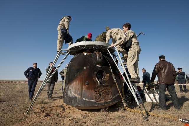 NASA image: Expedition 27 Landing