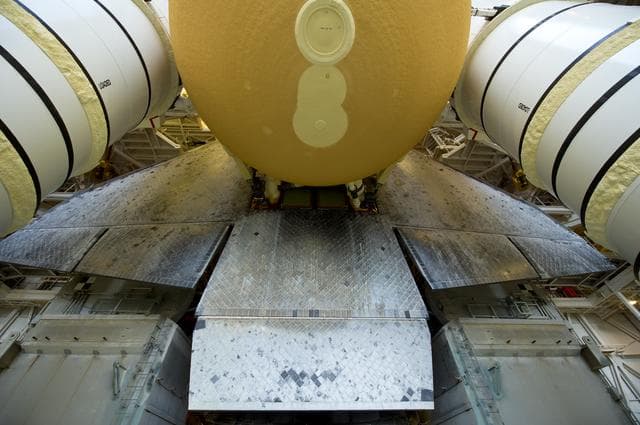 NASA image: Atlantis STS-135 Rollout
