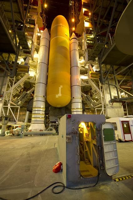 NASA image: Atlantis STS-135 Rollout