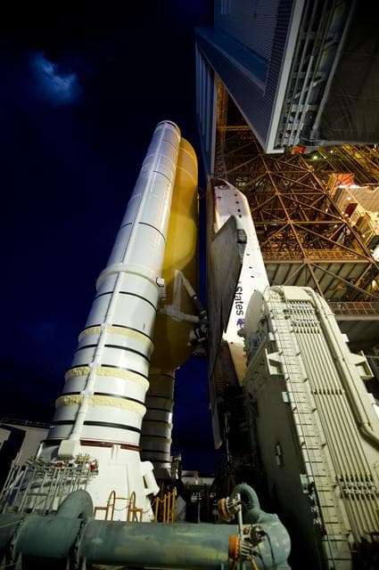 NASA image: Atlantis STS-135 Rollout