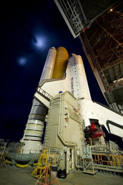 NASA image: Atlantis STS-135 Rollout